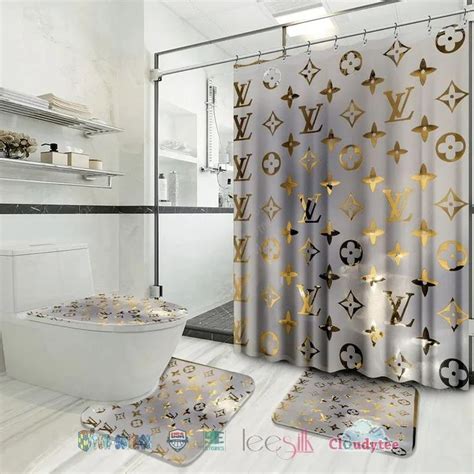 louis vuitton shower curtains|lv rm curtains.